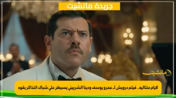 لأيام متتالية.. فيلم درويش لـ عمرو يوسف ودينا الشربيني يسيطر على شباك التذاكر بقوة 1